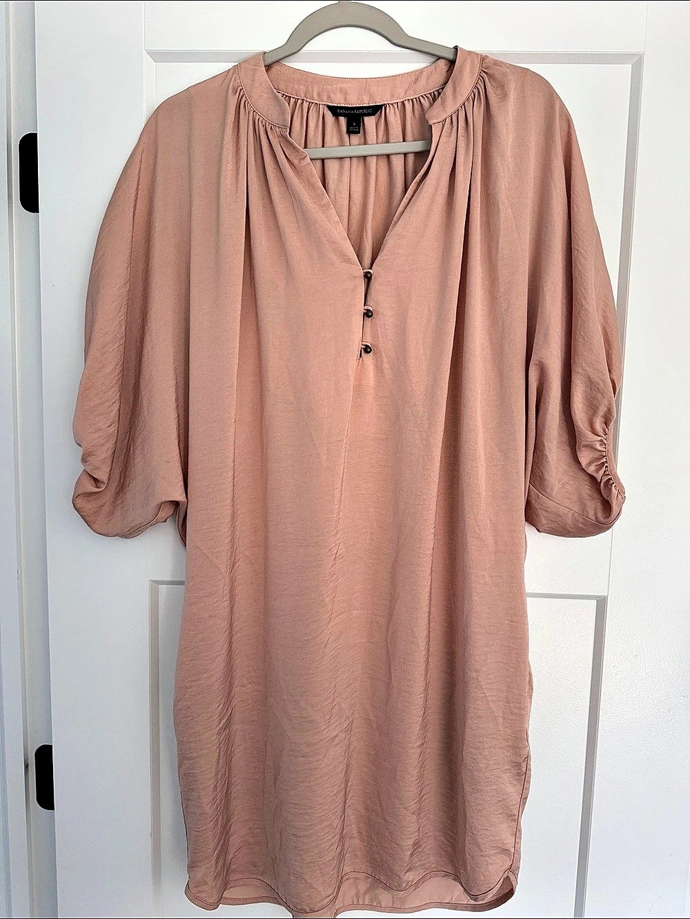 Banana Republic Pink Mini Dress great condition!